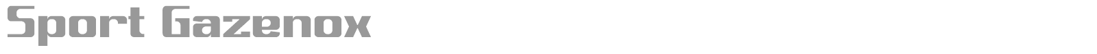 Sport Gazenox font preview